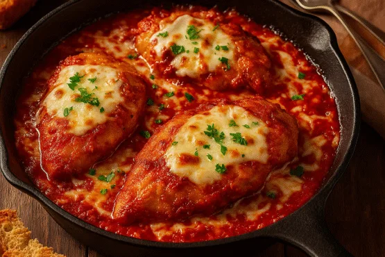 Steak de Frango à Parmegiana Receita Saborosa e Prática!