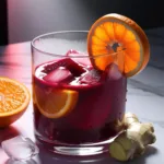 Suco de Beterraba com Laranja e Gengibre