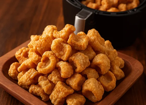 Torresmo na Airfryer Crocante e sem Sujeira