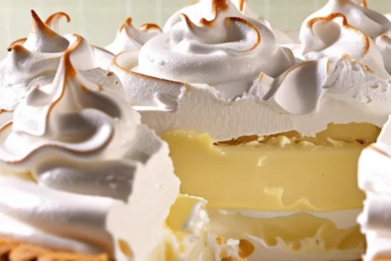 Torta de Limão Cremosa com Merengue Receita Clássica