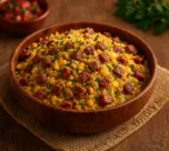 Farofa de Calabresa Receita Fácil e Saborosa